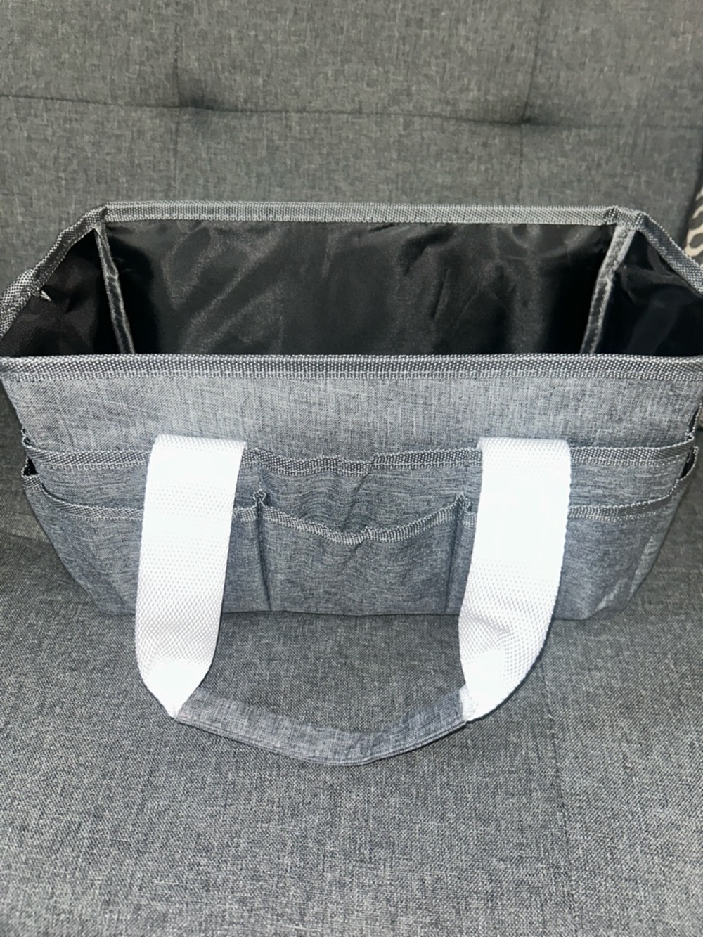 Gray Artist Brush Tote with Palette and 26 Piece Professional Brush Set - Picture 14 of 16